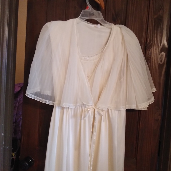 Vintage Gown & Peignoir - Picture 7 of 8